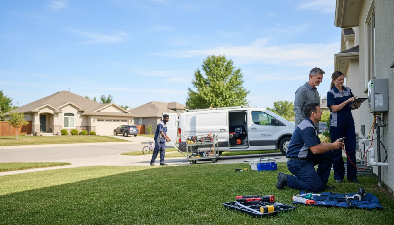 Tankless water heater service in Moorefield, KY